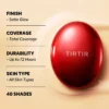 TIRTIR Mask Fit Red Cushion Foundation – 72H Long-Wear (18g)