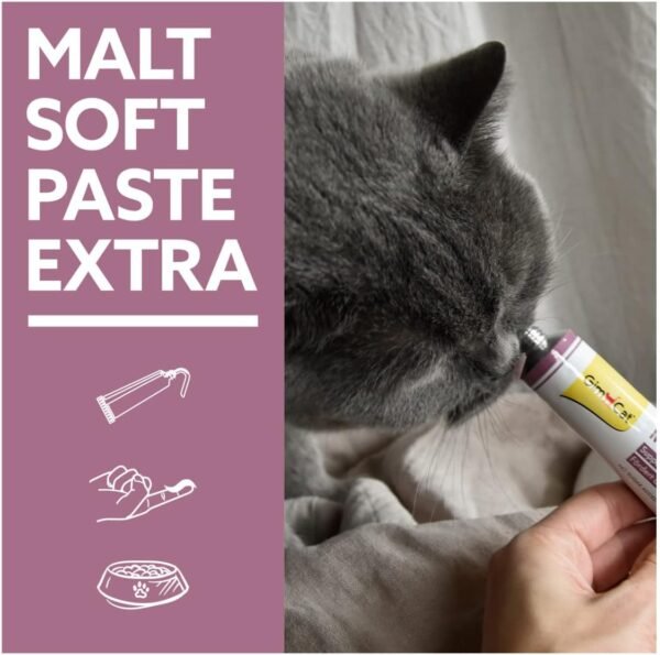 GimCat Malt-Soft Paste Extra: Anti-Hairball Supplement (200g)