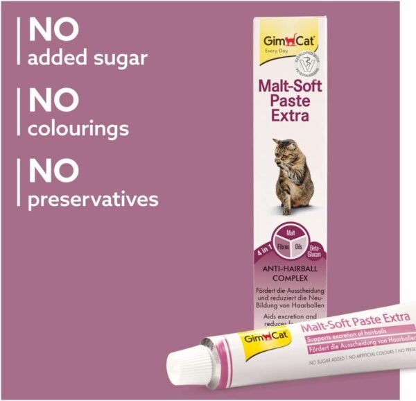 GimCat Malt-Soft Paste Extra: Anti-Hairball Supplement (200g)