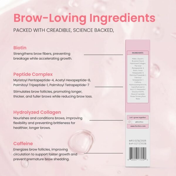 71+AqJaBEnL._AC_SL1500_ ForChics ForBrow Eyebrow Growth Serum – For Thicker, Fuller Brows