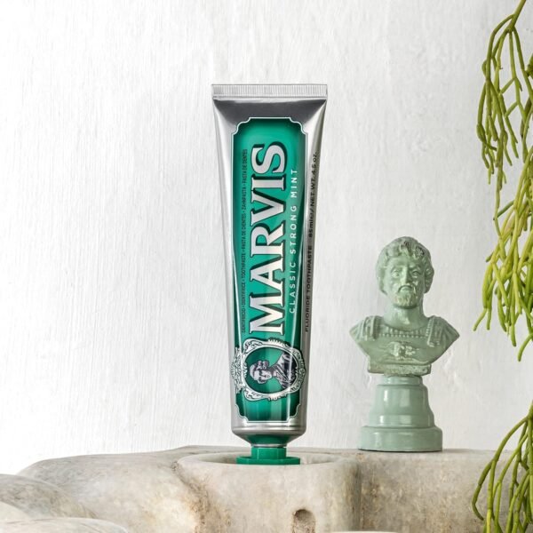 Marvis Classic Strong Mint Toothpaste – Premium Luxury Oral Care (85ml)