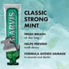 Marvis Classic Strong Mint Toothpaste – Premium Luxury Oral Care (85ml)