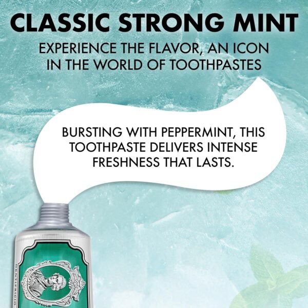 Marvis Classic Strong Mint Toothpaste – Premium Luxury Oral Care (85ml)