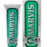 Marvis Classic Strong Mint Toothpaste 85ml - Premium Luxury Toothpaste for Intense Freshness and Plaque Protection