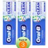 oral-b-protect-and-clean-3-pack Oral B Protect & Clean Toothpaste 3 Pack - Cavity Protection and Fresh Breath Triple Pack