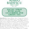 Mario Badescu Facial Spray with Aloe, Cucumber and Green Tea – Hydrating Face Mist, 118ml