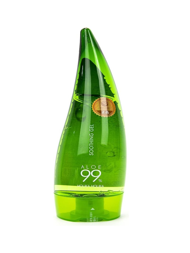 Holika Holika Aloe 99% Soothing Gel 250ml - Multi-functional Hydrating Gel for Face, Body, and Hair