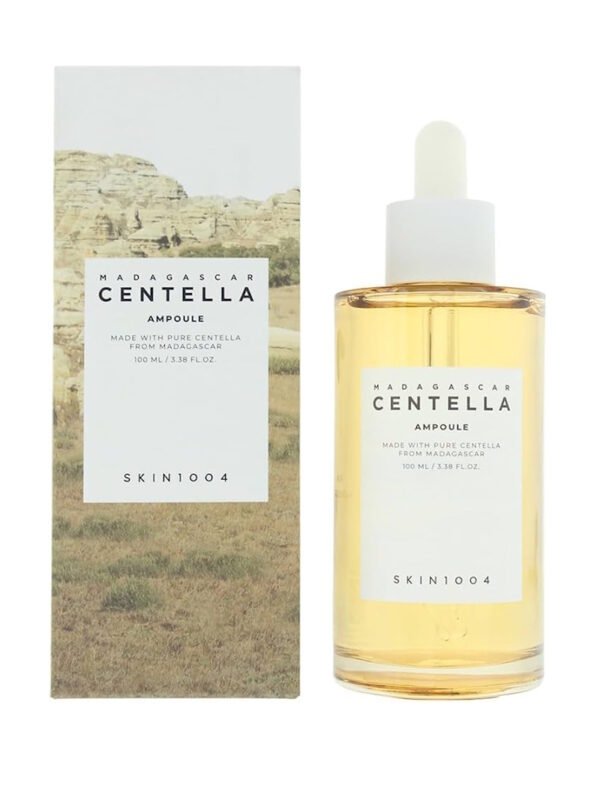 SKIN1004 Madagascar Centella Ampoule 30ml - 100% Centella Asiatica Soothing Serum for Sensitive Skin