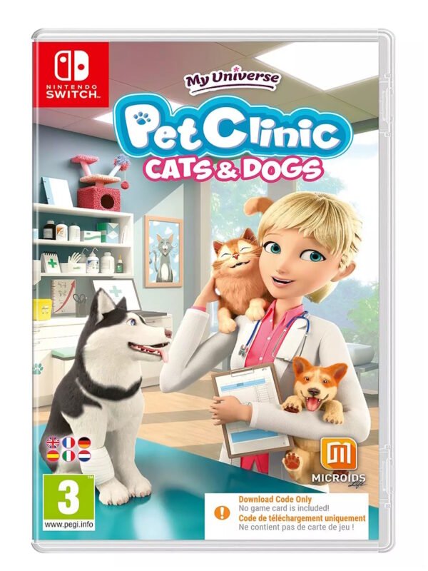 My Universe: Pet Clinic - Cats & Dogs Nintendo Switch Game - Pet Simulation RPG