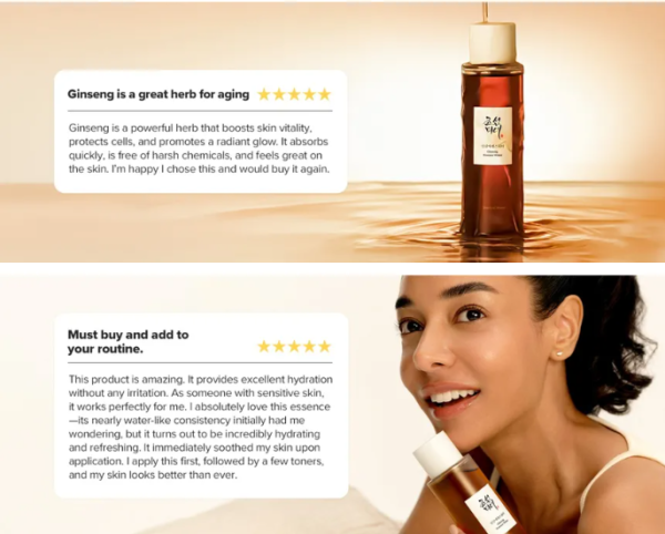 Beauty of Joseon Ginseng Essence Water Mini – Revitalizing Toner (40ml)