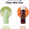 By Wishtrend Clear Skin Duo featuring Green Tea Powder Wash and Mandelic Acid