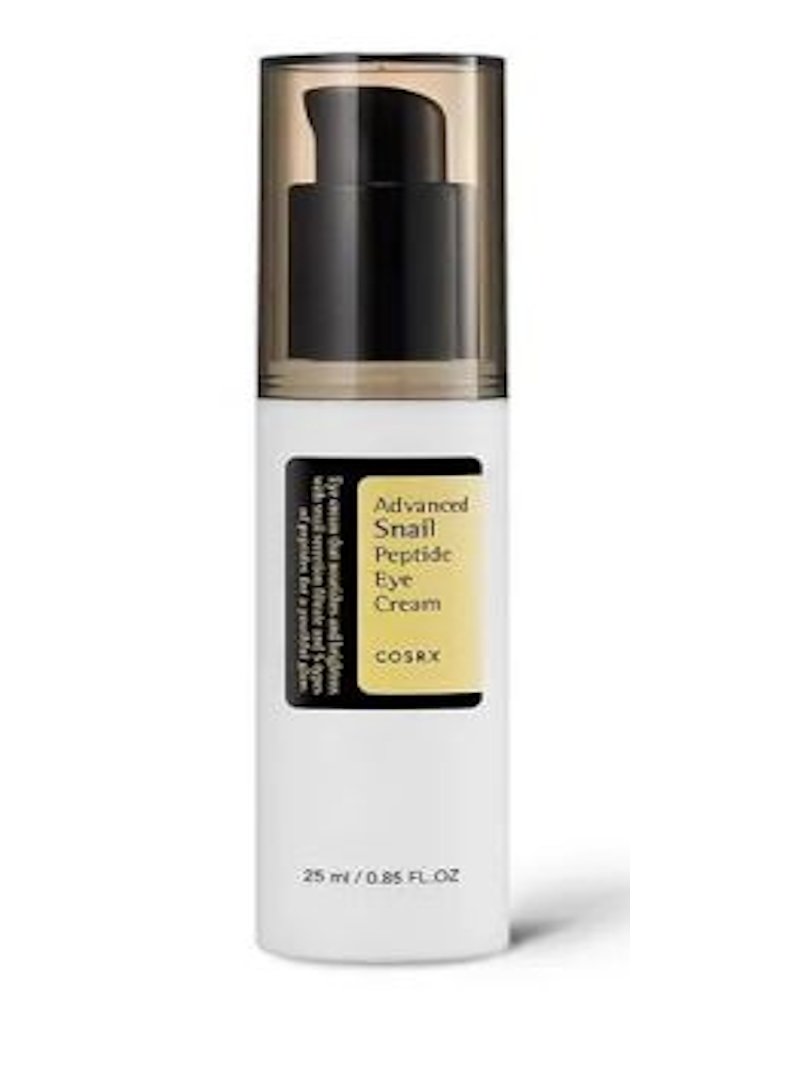 COSRX Advanced Snail Peptide Eye Cream 25ml white pump bottle