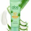 Holika Holika Aloe Soothing Essence Waterproof Sun Cream SPF50+ PA++++ 70ml with fresh aloe vera