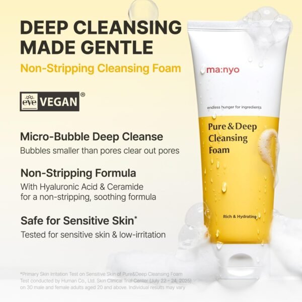 Manyo Pure and Deep Cleansing Foam 100ml tube