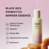 Haruharu Wonder Black Rice Barrier Essence – Five Key Benefits Haruharu Wonder Black Rice Probiotics Barrier Essence benefits – boost skin barrier, soothe, glow, improve texture, and moisturise